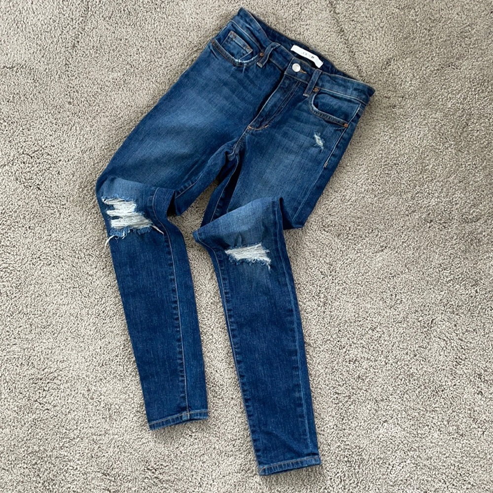 Joe’s High Rise Skinny Ankle Jeans